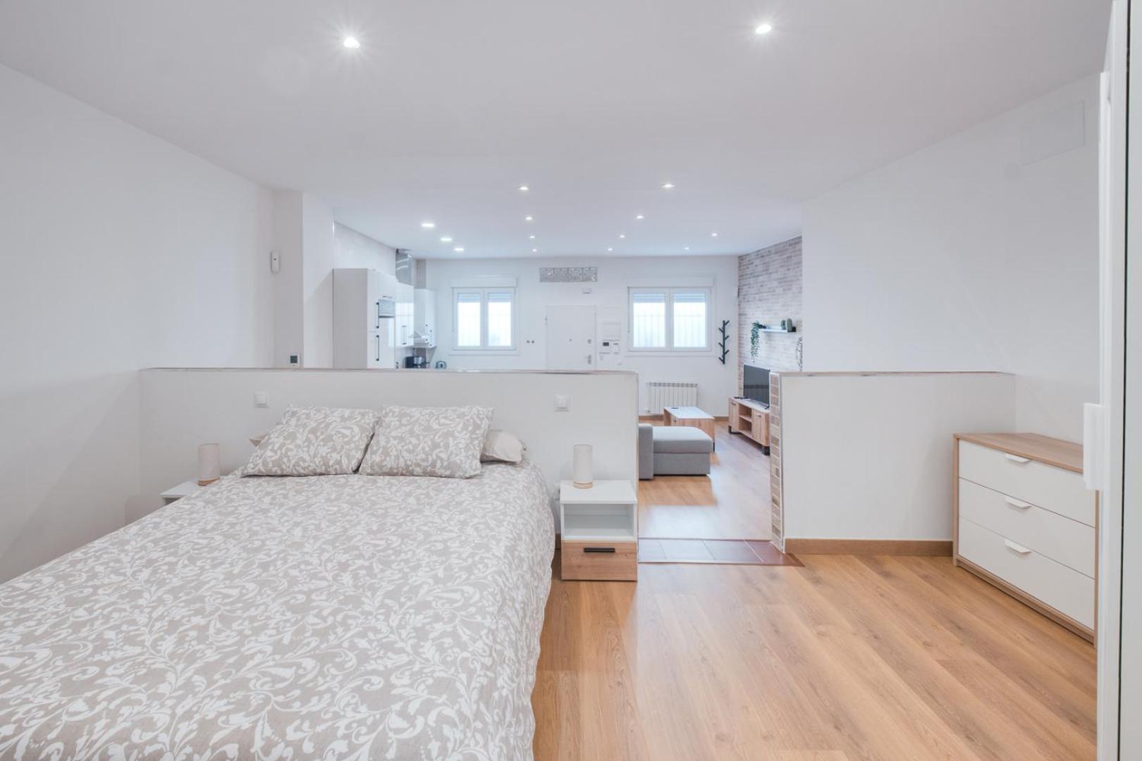 Loft Coqueto En Madrid A 2 Minutos Del Metro Apartman Kültér fotó